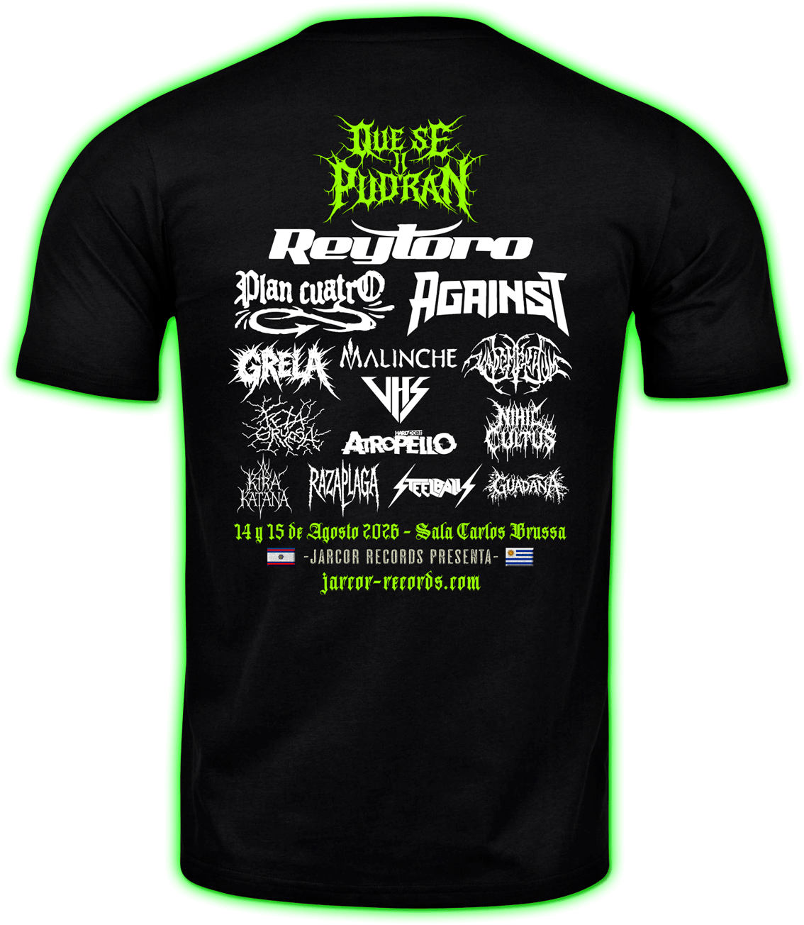 Remera Manga Corta — espalda
