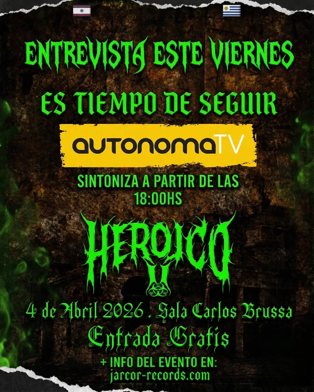 Jarcor Records en Autónoma TV